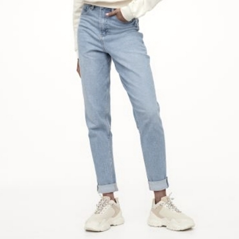 Mom high ankle jeans